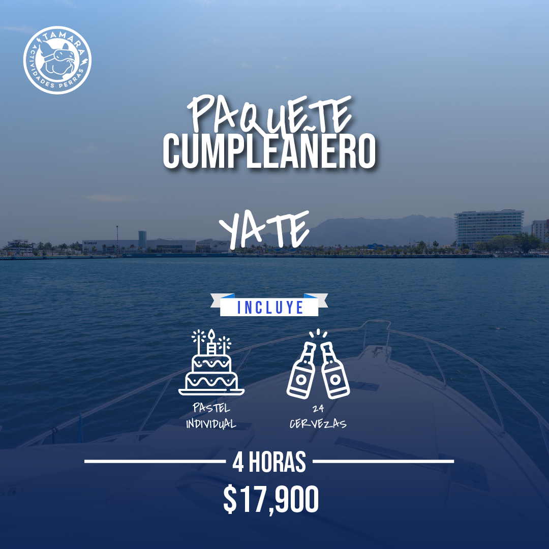 CUMPLEAÑERO YATE
